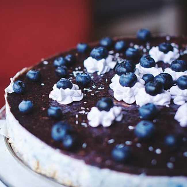 blueberry cheesecake